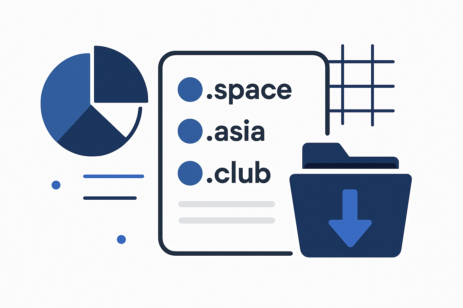 Downloadable Domain Extension Lists: Practical Guide for .space, .asia, and .club